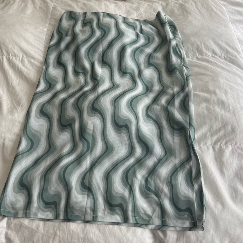 Miaou Sheer Midi Skirt